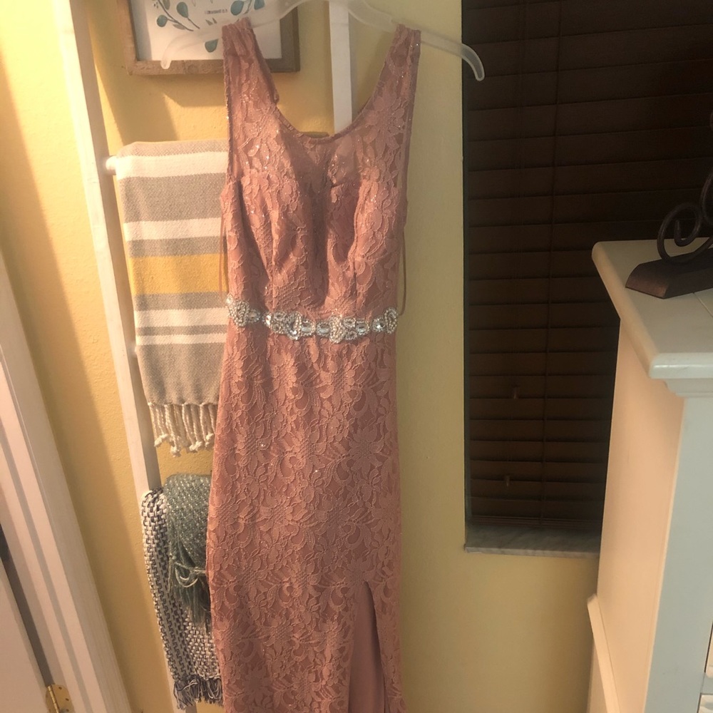 Pink pageant dress